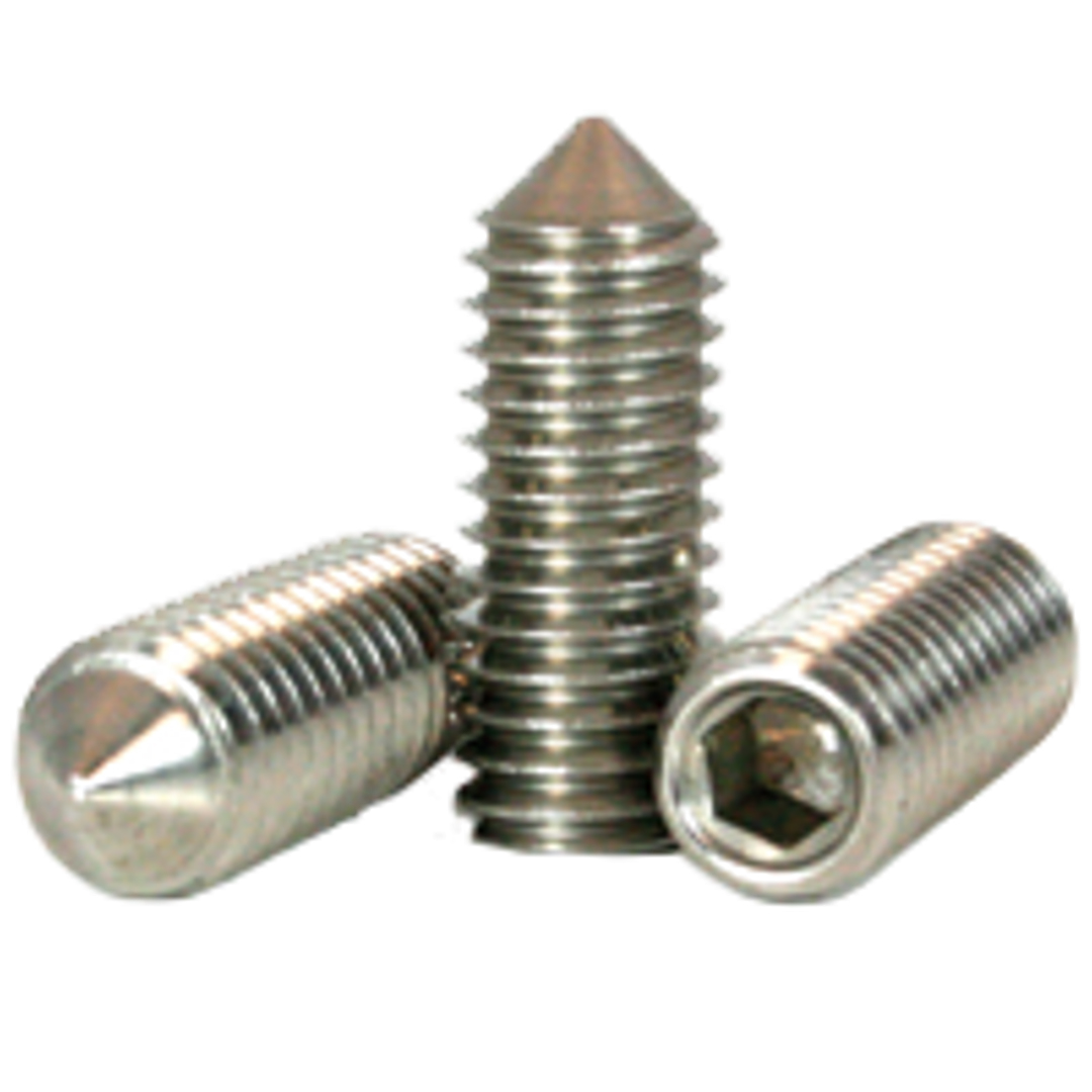 Cone Point Set Screws