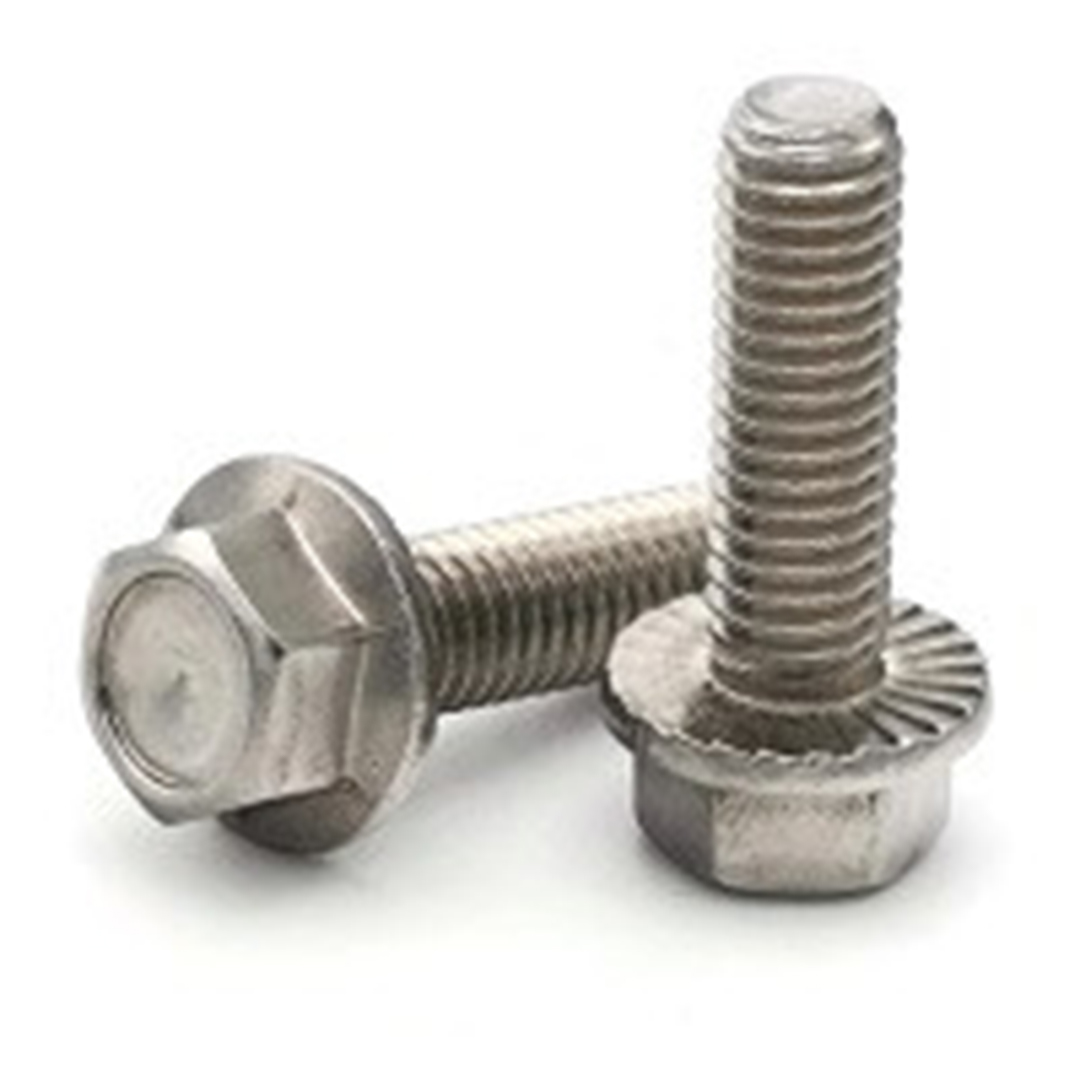 Non-Serrated Hex Flange Screws